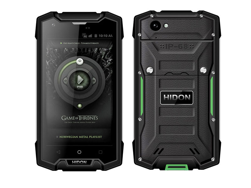 Unlocked 4G LTE Military Tough Rugged Cell Phone HR509