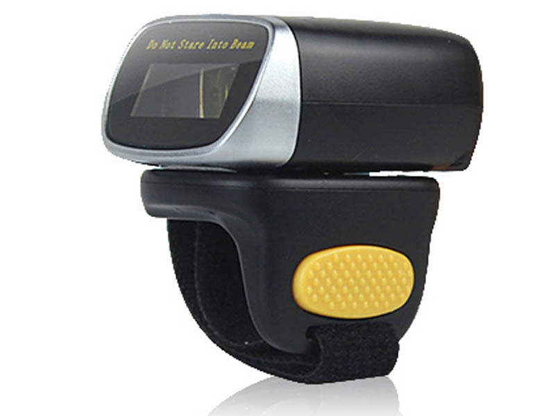 Mobile Barcode Scanner 1D Bluetooth Wearable Ring-style Mini Portable Finger Barcode Scanner Barcode