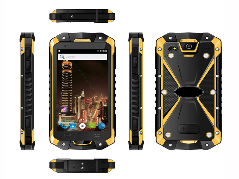 4.5 Inch Octa-core Android5.1 PTT Rugged Smart Phone With Waikie-Talkie Function