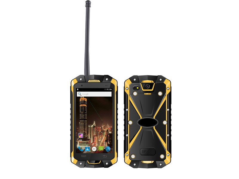 4.5寸MTK6753八核全网通4G双卡双待GPS北斗NFC模拟对讲软件对讲IP68三防智能手机工业手机行业对讲机