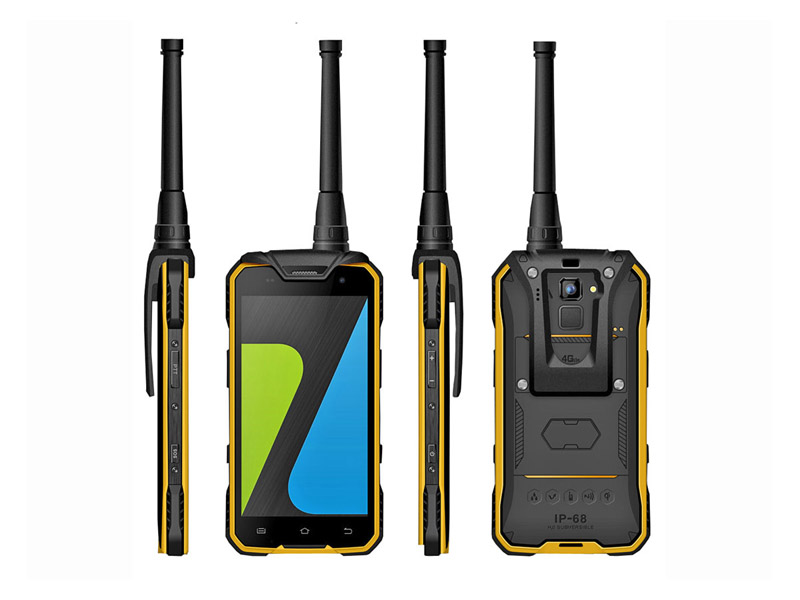 5寸八核4G+64G NFC安卓数字对讲手机数模对讲三防手机手持机