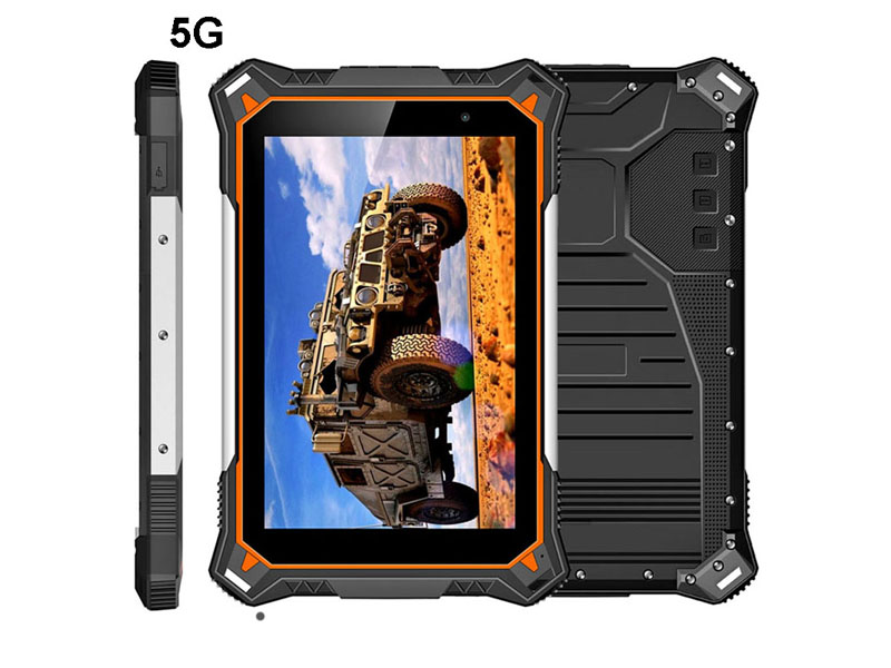 HiDON 5G network android10 8 inch Octa-core 8G+128G IP68 Rugged Tablet PC with 5G