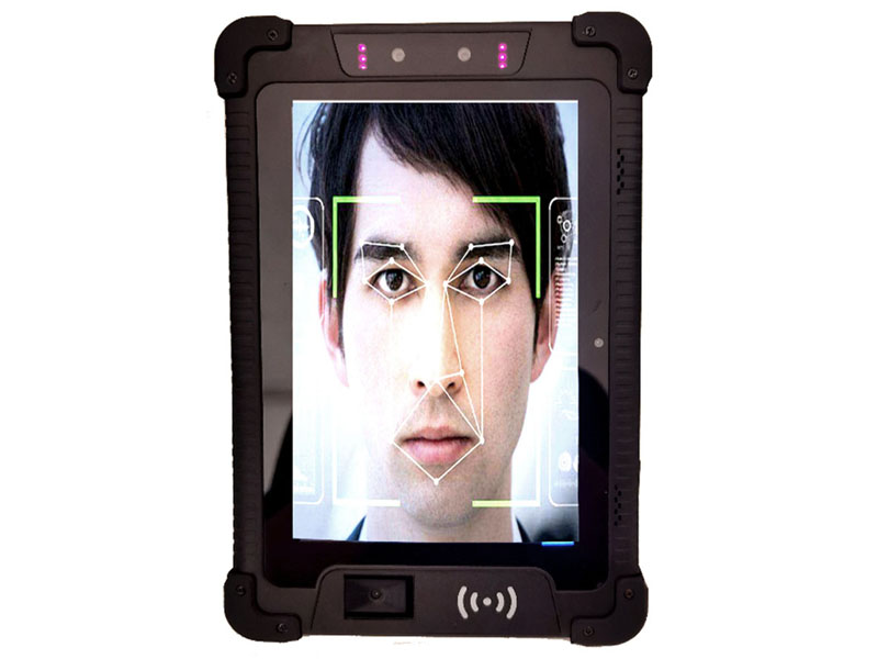 Android Infrared temperature measurement rugged tablet help prevent and control of COVID-19 with 1D/