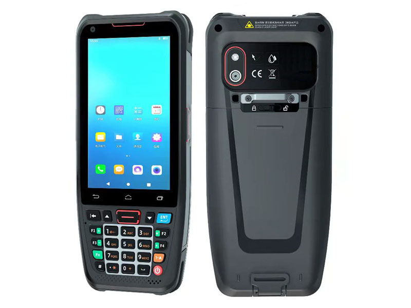 Latest factory 1D 2D Barcode scanner PDA With NFC, buttons and keypads handheld terminals in 2022