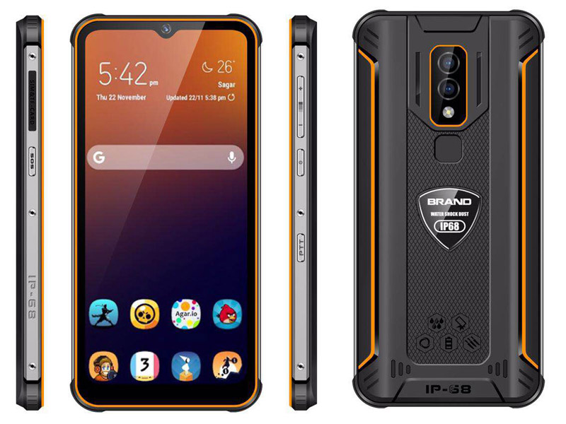 Cheapest factory 6.08inch explosion-proof mobile phone with SOS PTT for Oil Petrol Station 4GB ram+1