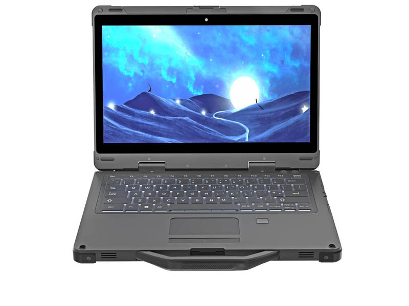 Factory 13.3 inch Wins10 4G Network Rugged Laptop 2.4Ghz Rugged Notebook Computer with 8G + 256G big