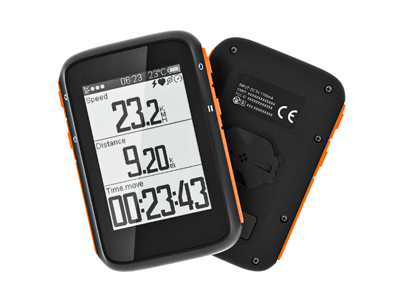Cheapest HIDON 2.4 inch GPS bicycle computer sunlight readable IP67 bicycle computer GPS Beidou BT b