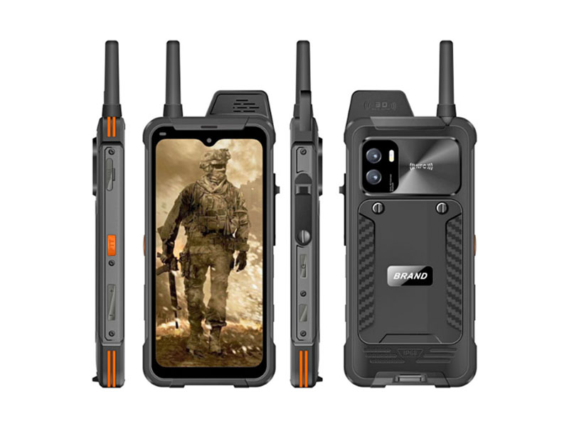 HiDON Factory 6.3 Inch Octa-Core Android12 8+128GB IP68 NFC Rugged Phone DMR Waikie-Talkie PTT Funct