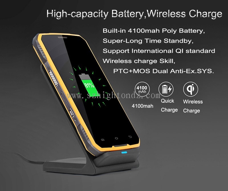 Cheapest 4.7 Inch MT6735 Quad-core Android5.1 Wireless Charge Rugged Phone With Wireless Charge