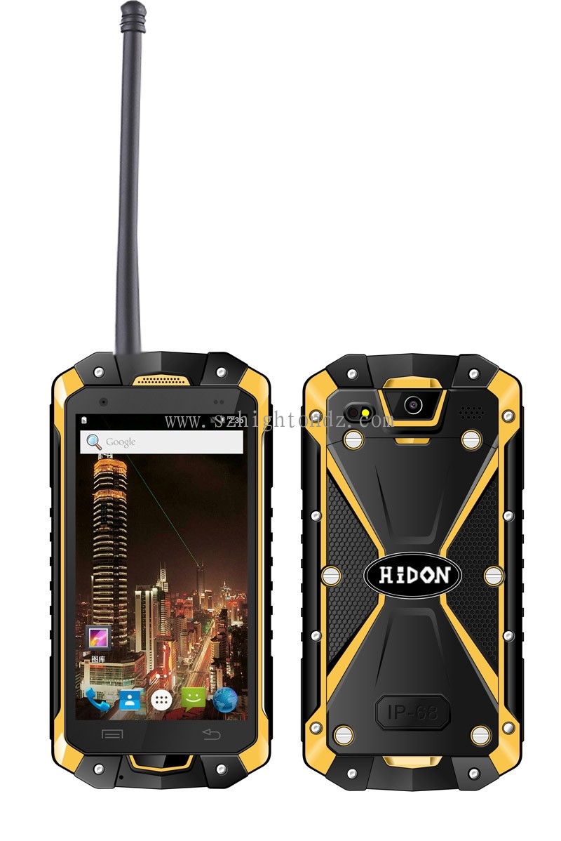 Highton 4.5 Inch Octa-core Android5.1 Waikie-Talkie Rugged Smart Phone With PTT Function
