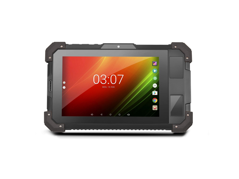 7寸可定制不带电池版本安卓NFC指纹超高频二维码身份证人脸识别lora模块工业pad三防平板电脑